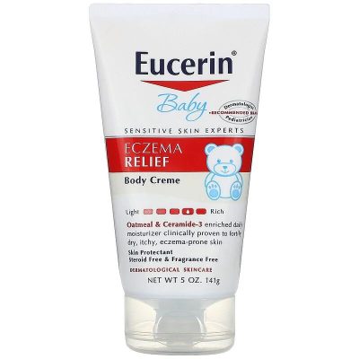Eucerin للأطفال لعلاج الإكزيما، كريم للجسم