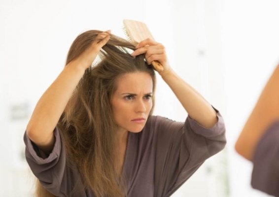 علاج الشعر المجعد والجاف