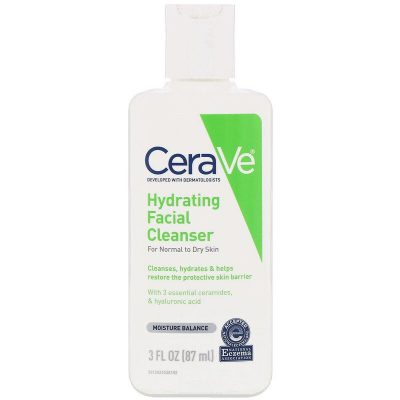 غسول Hydrating Facial Cleanser, CeraVe للبشرة الجافة