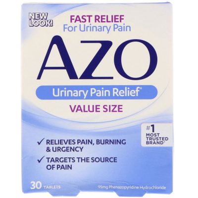 منتج Azo, Urinary Pain Relief