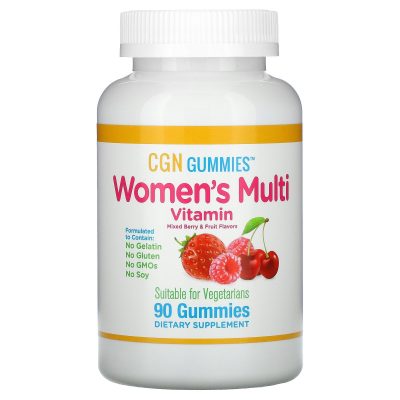 منتج California Gold Nutrition, علكات الفيتامينات المتعددة للنساء