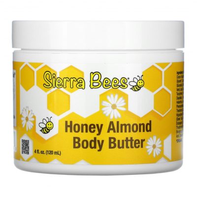 منتج Sierra Bees, زبدة الجسم باللوز والعسل