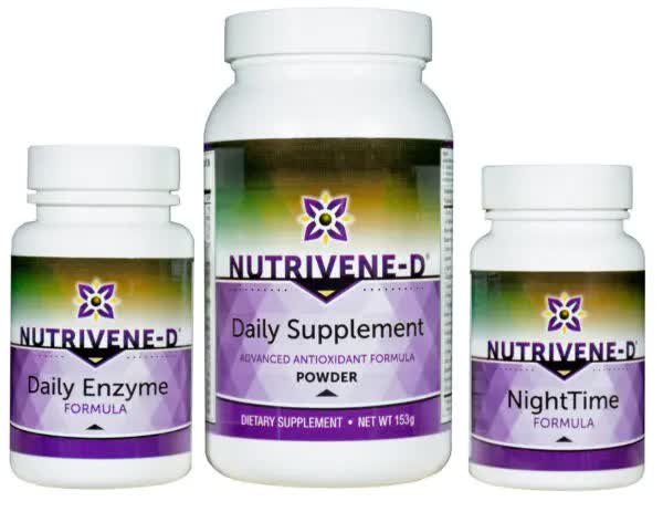 مجموعة نتروفين دي NuTriVene-D كاملة (باودر) لمتلازمة داون