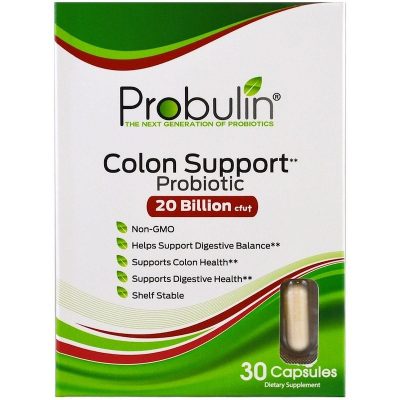 منتج Probulin, دعم القولون، بروبيوتيك
