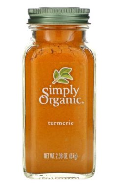 منتج Simply Organic الكركم، 3,38 أونصة (67 جرام)