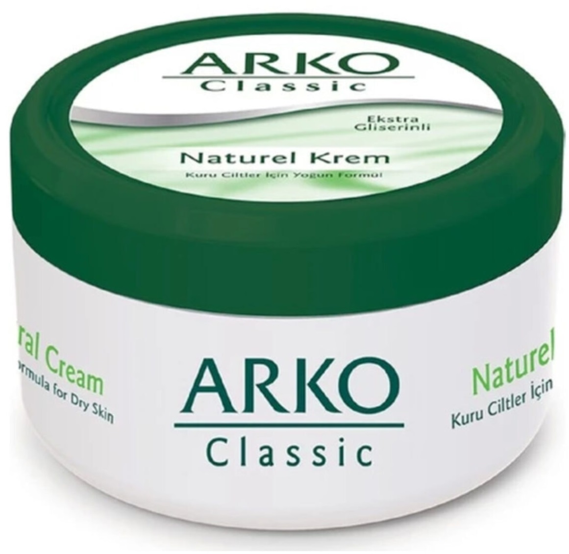 كريم اركو كلاسيك طبيعي 300 مل للبشرة الجافة Arko Nem