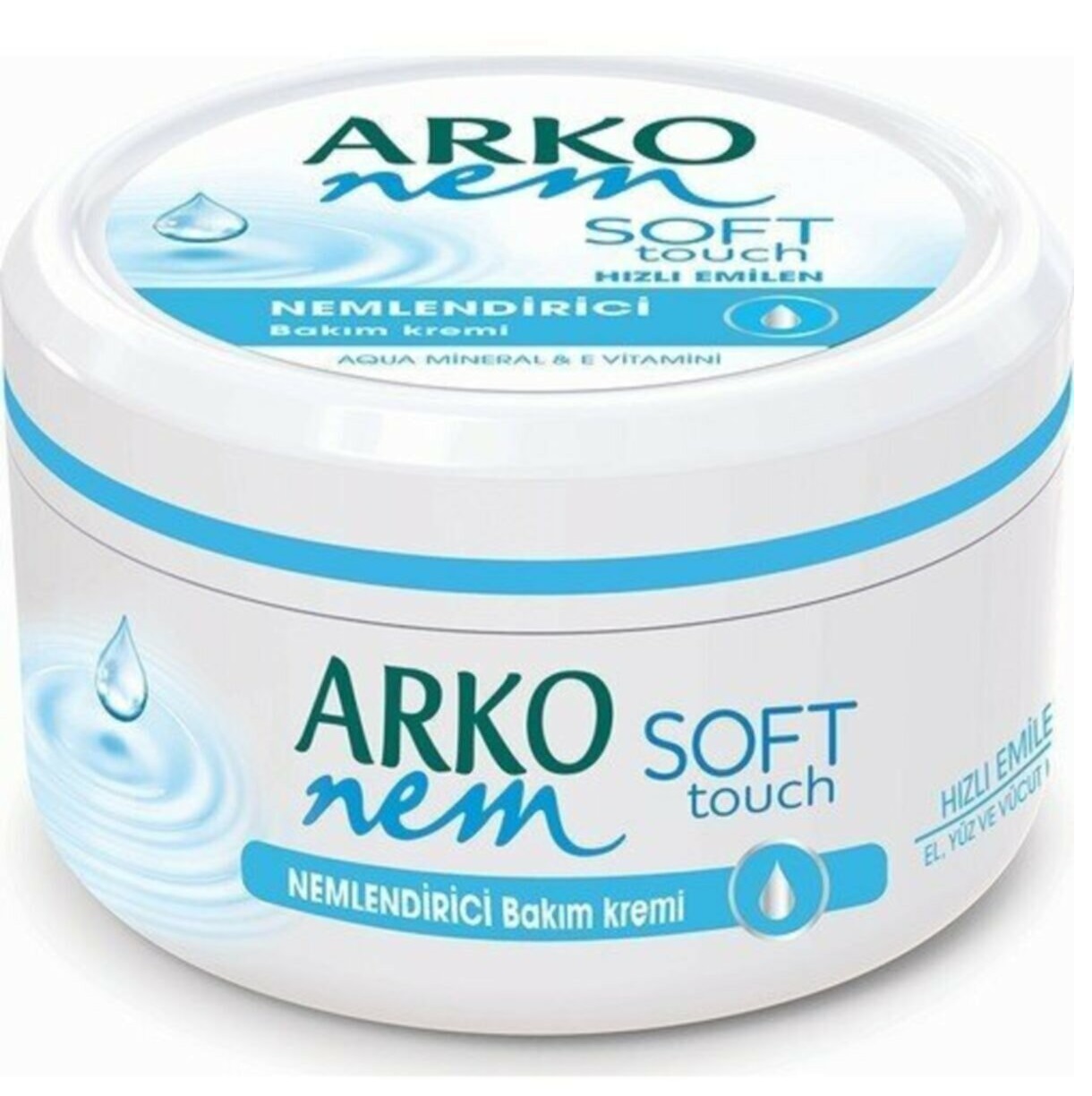 كريم اركو نيم سوفت تاتش لنعومة البشرة 300 مل Arko nem