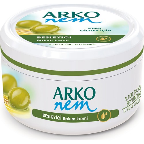 كريم اركو نيم للبشرة بخلاصة زيت الزيتون 300 مل Arko nem