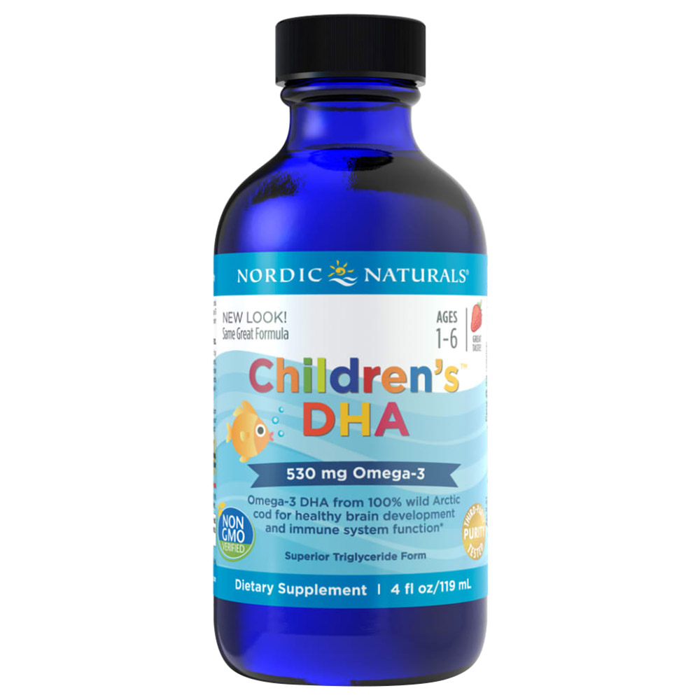 نورديك ناتشورالز للأطفال DHA 119 مل لدعم التركيز ويقلل من فرط الحركة Nordic Naturals