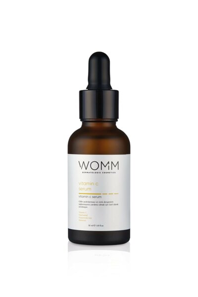 مصل فيتامين سي من ووم لتوحيد لون البشرة 30 مل Vitamin C Serum WOMM04