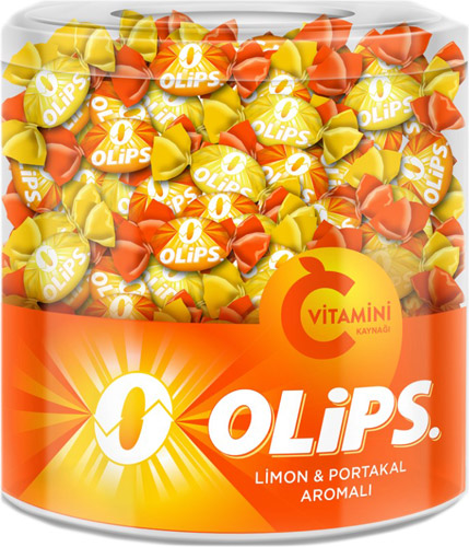 أوليبس فيتامين سي بنكهة الليمون والبرتقال لتقوية مناعة الجسم 462 جرام Olips
