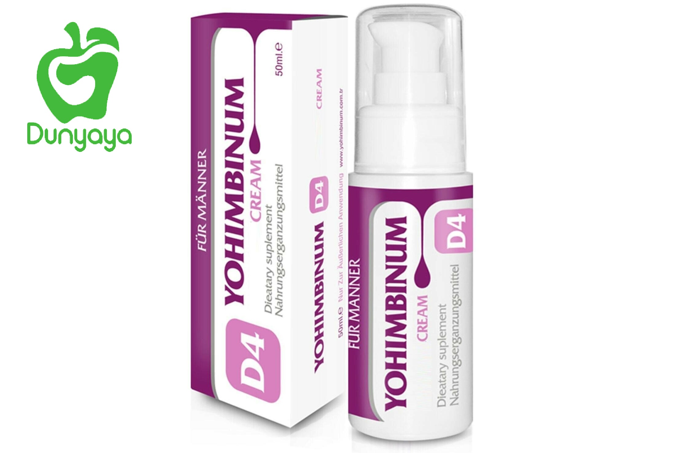يوهمبين كريم لعلاج ضعف الصلابة والسرعة 50 مل Yohimbinum