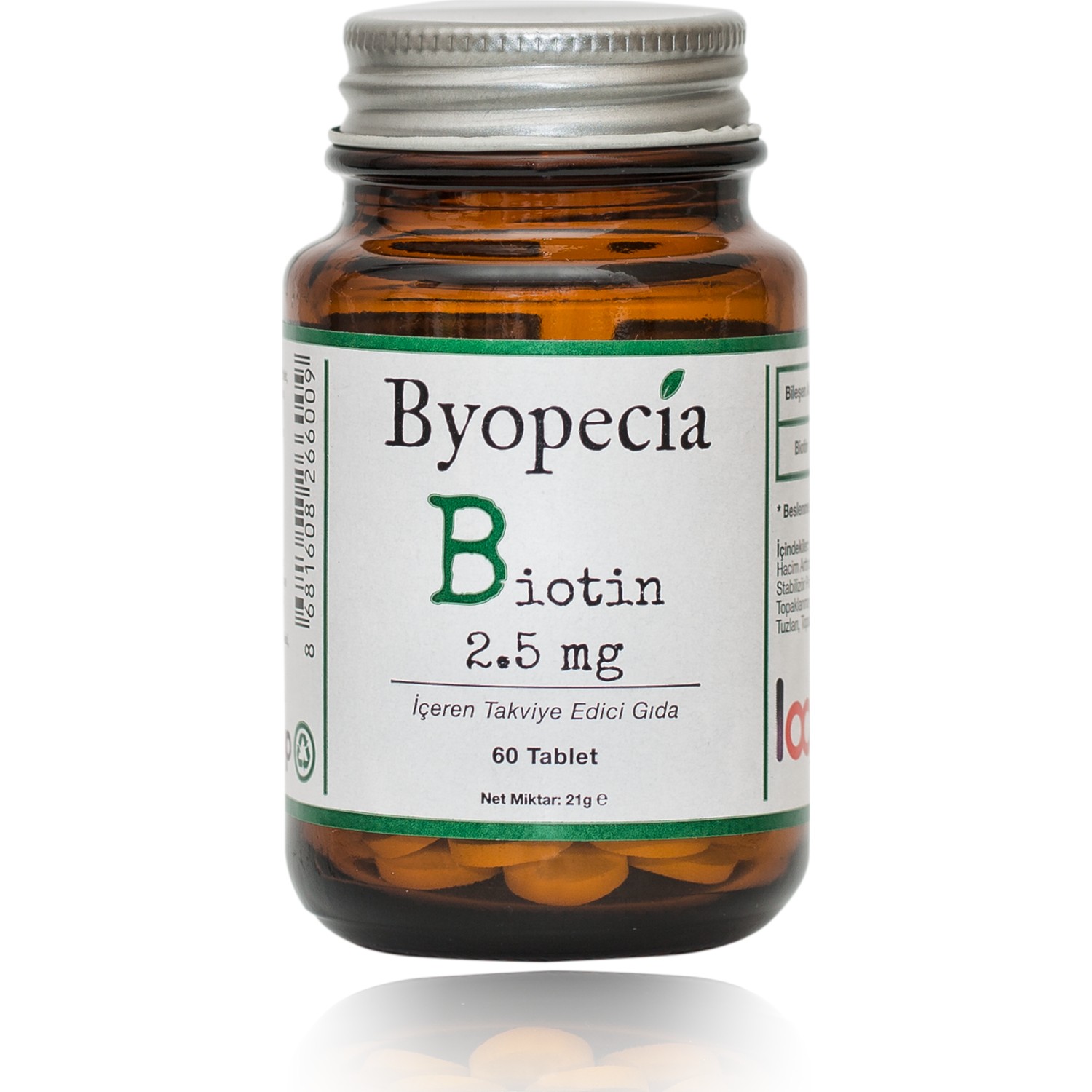 BYOPECIA Multiplex أقراص 60 لمشاكل تساقط الشعر