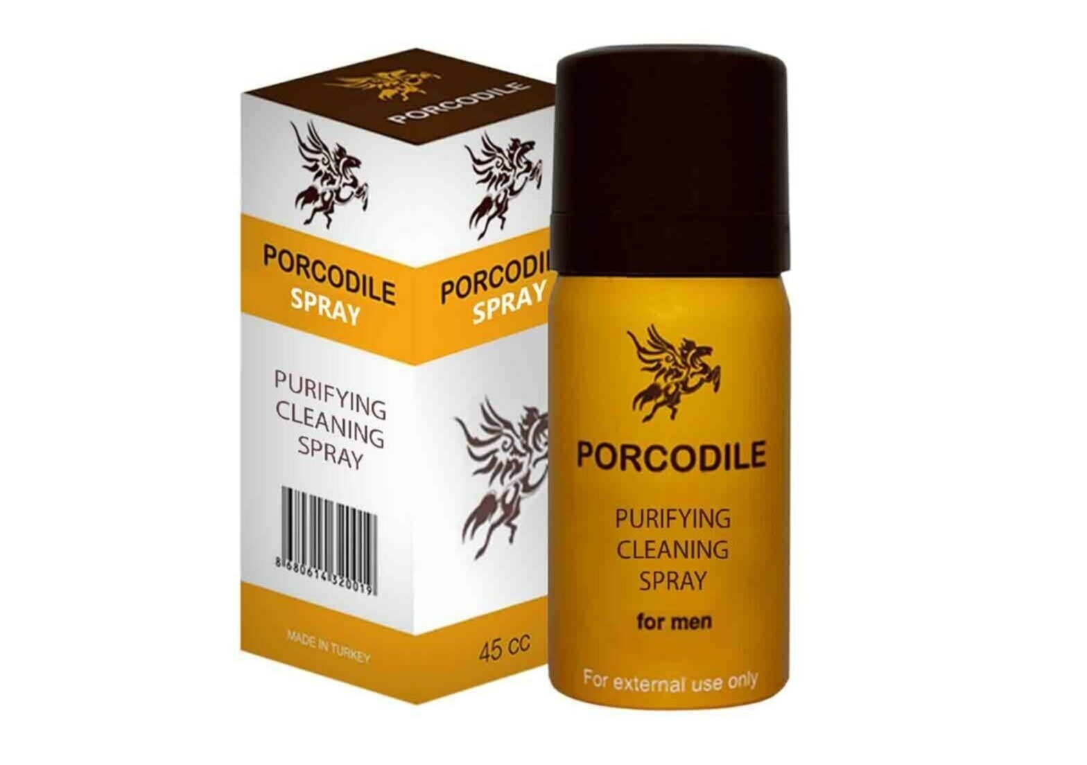 بخاخ الصلابة Porcodile Karanfilli بخلاصة القرنفل للرجال 45 cc