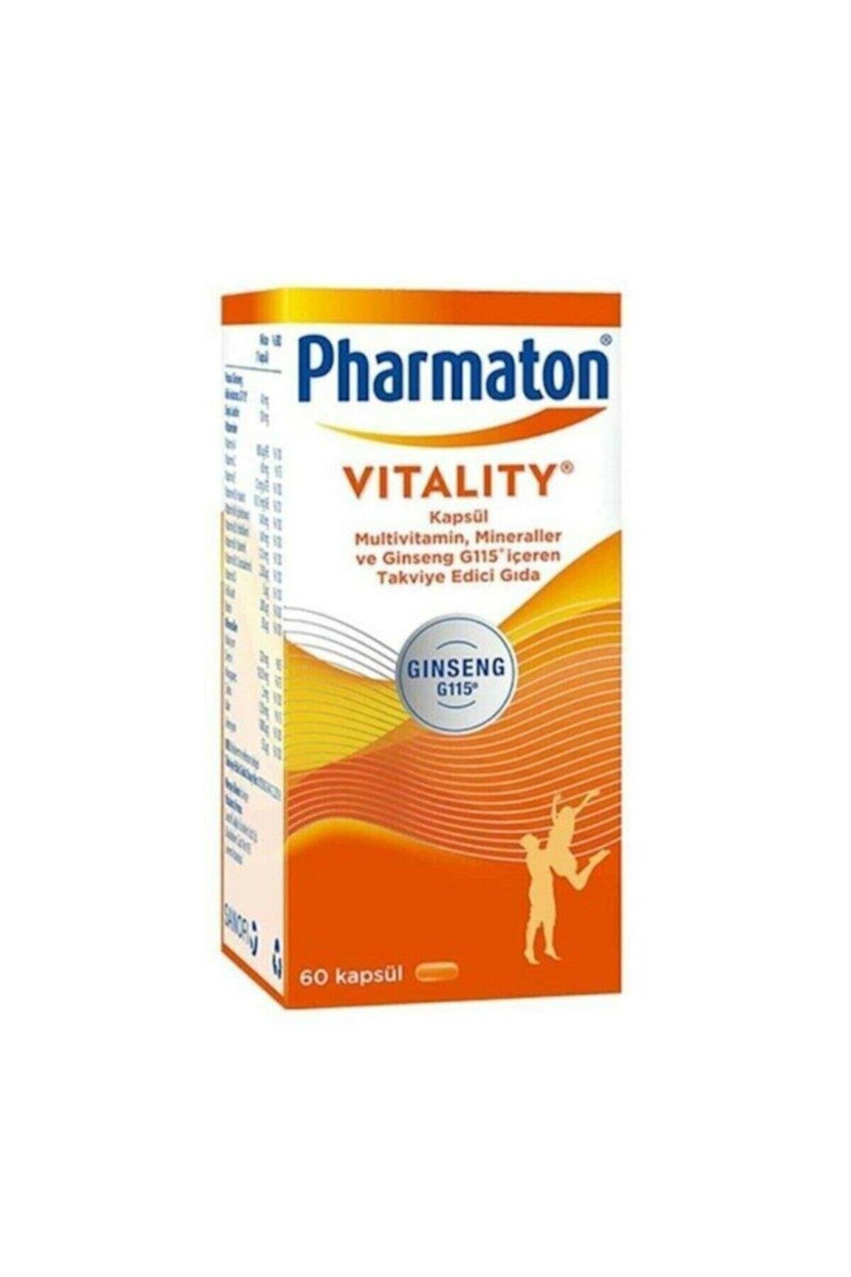 فارمتون فيتاليتي 60 كبسولة لزيادة الطاقة والنشاط Pharmaton