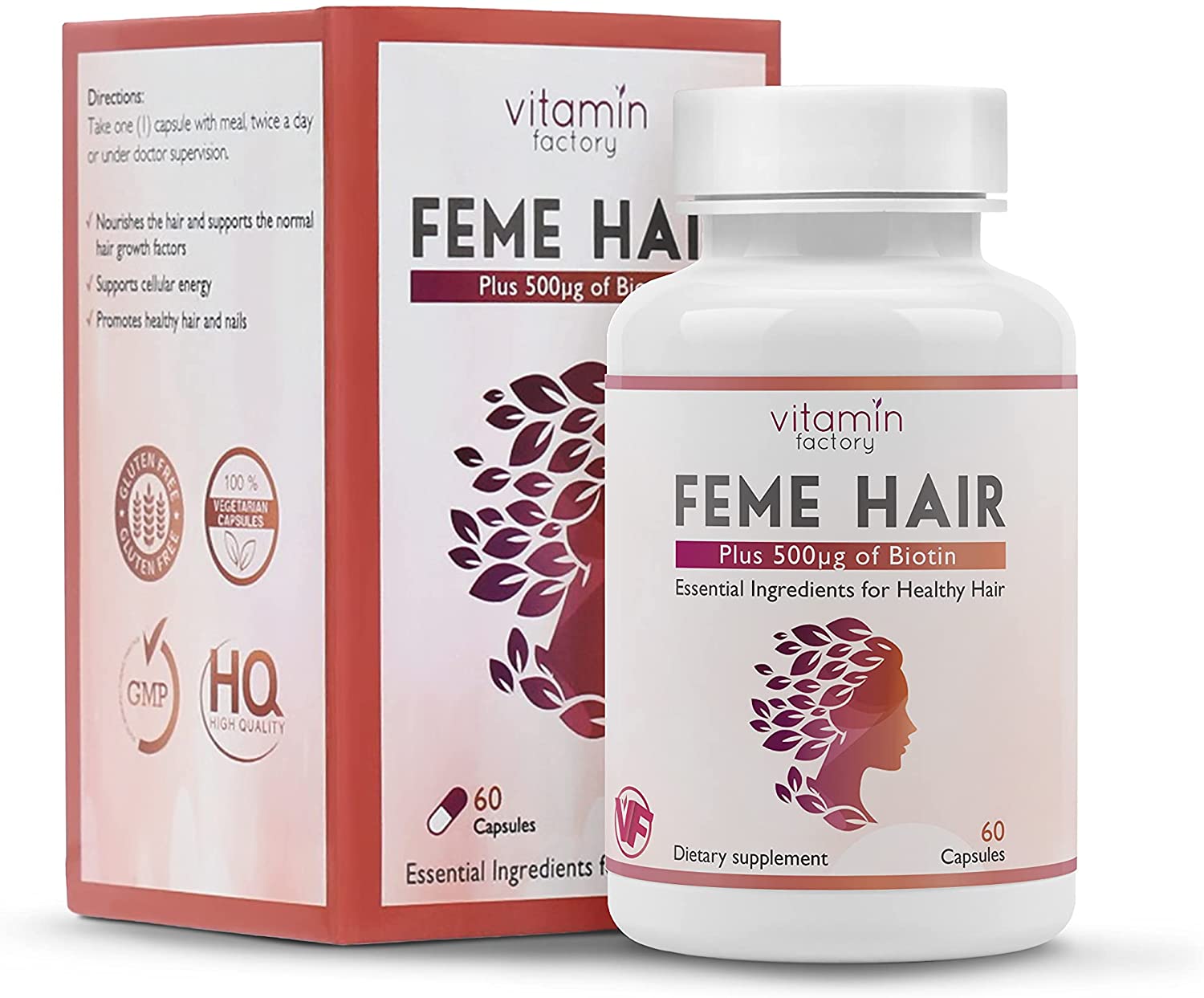 فيمي هير لعلاج مشاكل الشعر 40 كبسولة Feme Hair