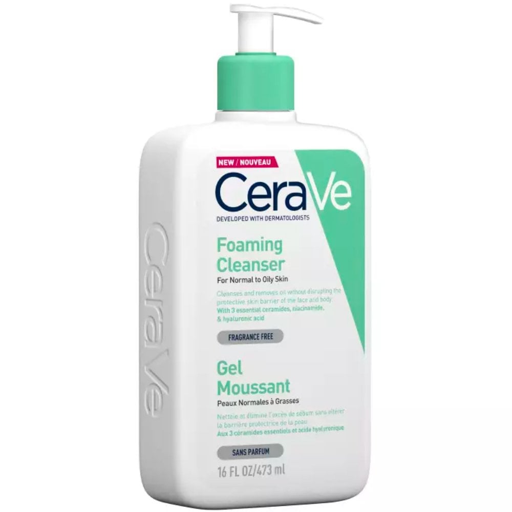 غسول سيرافي الرغوي للوجه للبشرة الدهنية 236 مل Cerave