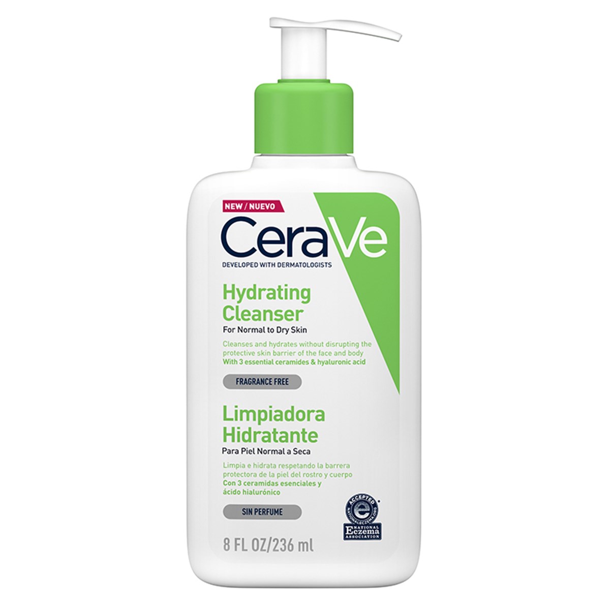 غسول سيرافي ​​المرطب للبشرة الجافة 236 مل Cerave