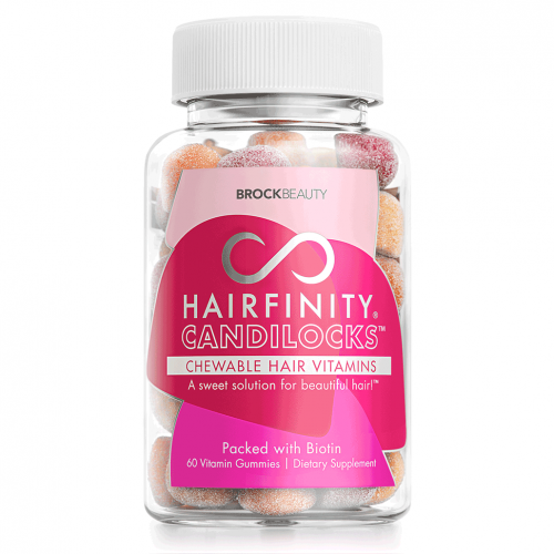فيتامينات للشعر كانديلوكس القابلة للمضغ من هيرفينيتي 60 علكة Hairfinity