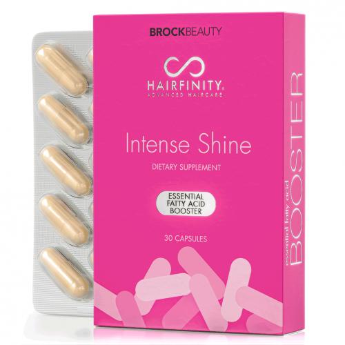 مكمل هيرفينيتي بالأحماض الدهنية الضرورية للمعان الشعر 30 كبسولة Hairfinity