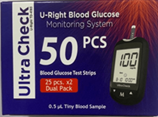 شرائط  سكر الترا شك ultra chek