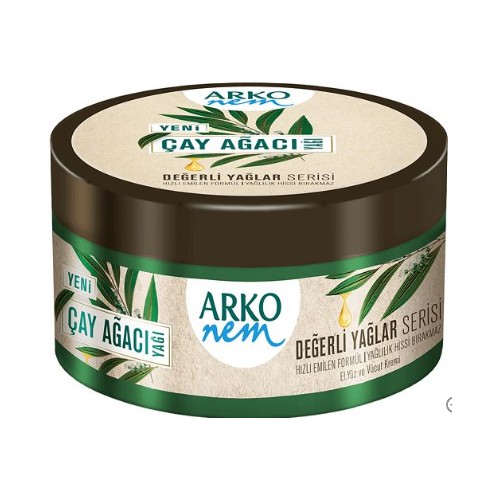 كريم اركو نيم لليدين والجسم بزيت شجرة الشاي من 250 مل Arko Nem