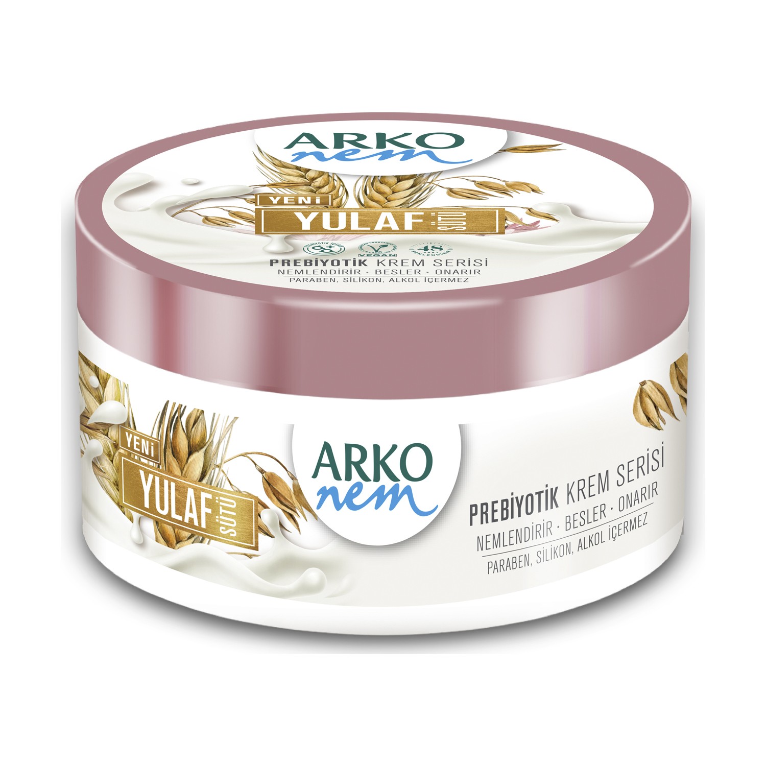كريم اركو نيم بخلاصة حليب الشوفان لإصلاح البشرة 250 مل Arko Nem