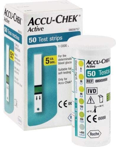 شرائط اكيو شك اكتف Accu chek active