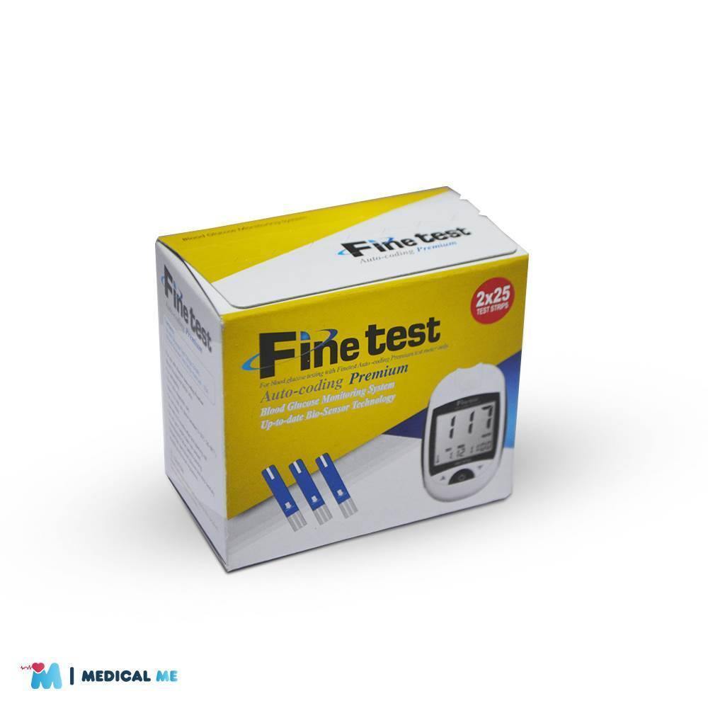 شرائط سكر فاين تست fine test