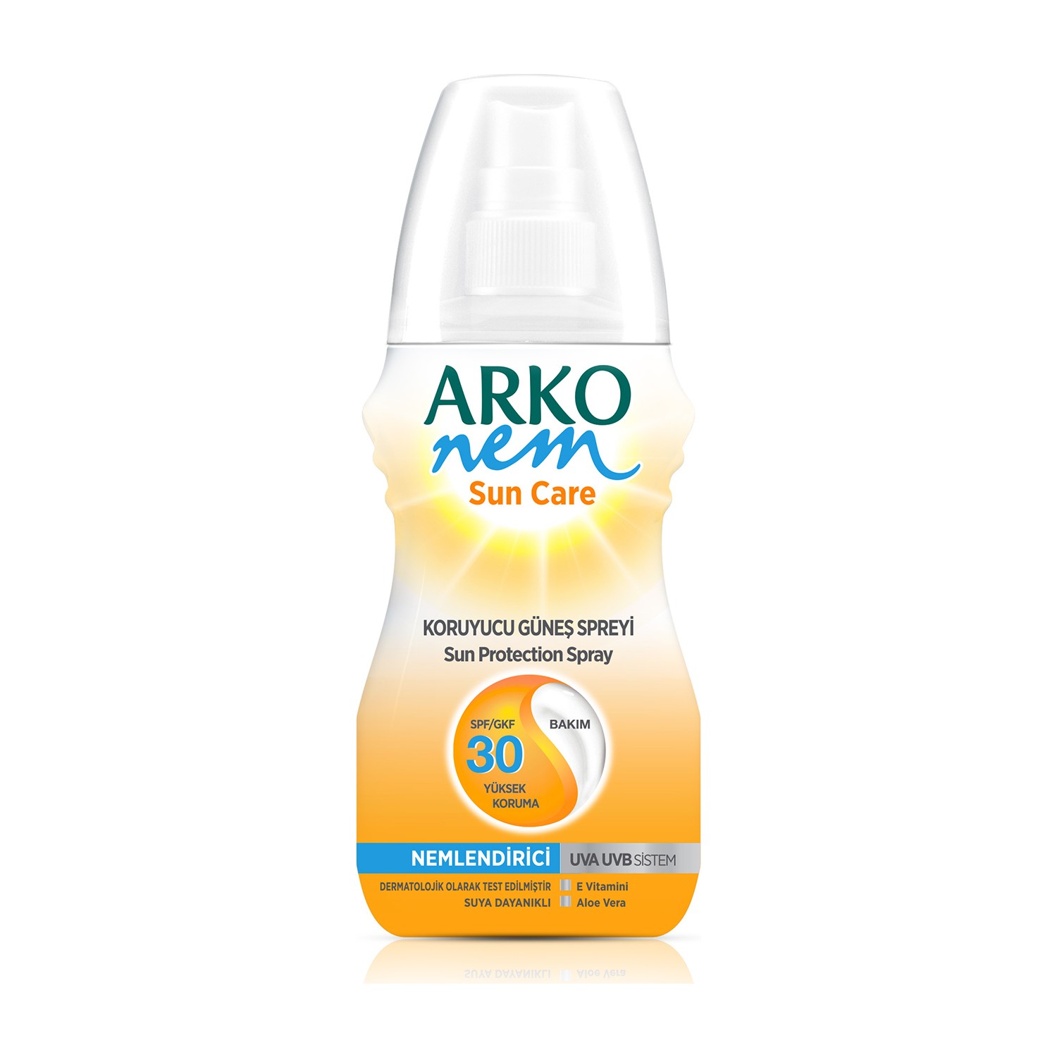 اركو نيم بخاخ الحماية من أشعة الشمس 30spf+ حماية متوسطة Arko nem