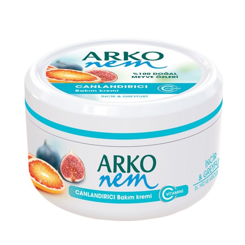 كريم اركو نيم للعناية المرطبة المنعشة بالتين والجريب فروت 300 مل Arko Nem