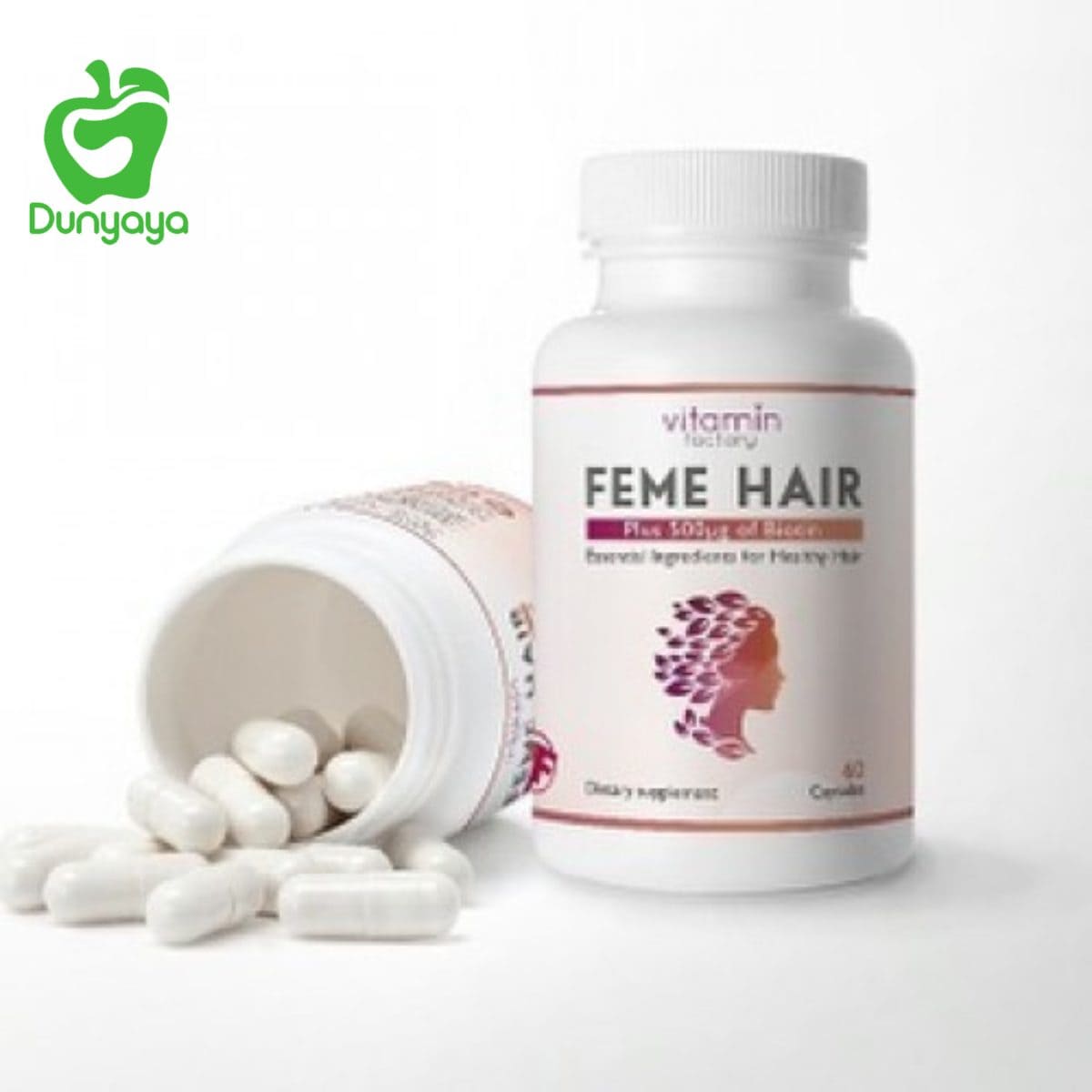 حبوب فيمي هير امازون- فوائد حبوب فيتامين هير feme hair