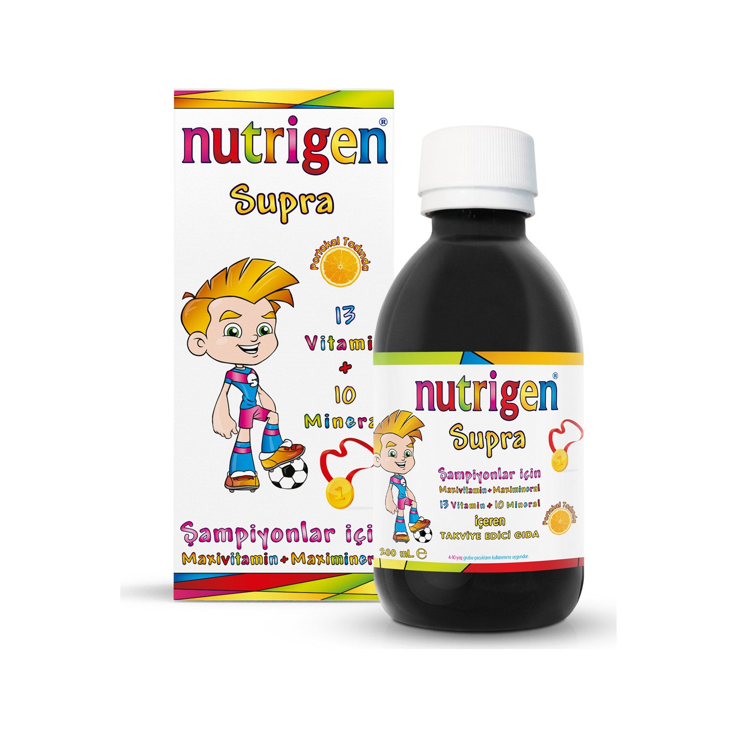 فيتامينات نيوتريجن سوبر للأطفال الرياضيين شراب 200 مل Nutrigen