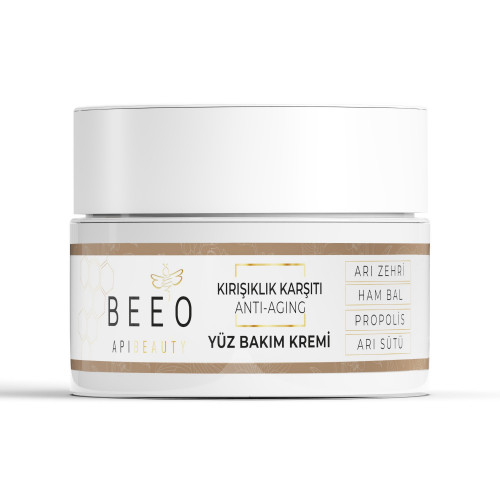 كريم بيو Beeo التركي بخلاصة سم النحل لعلاج التجاعيد 50 مل