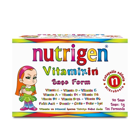 فيتامين بودر نيوتريجن فيتاميكسين لتقوية المناعة 30 كيس من Nutrigen